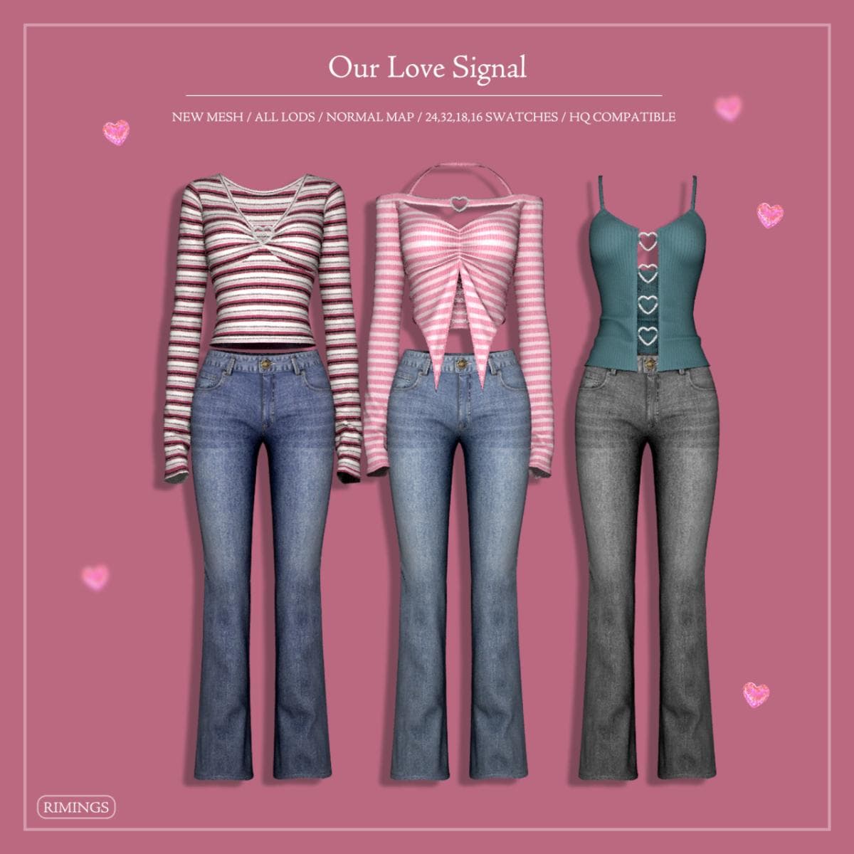 Сет одежды Our Love Signal